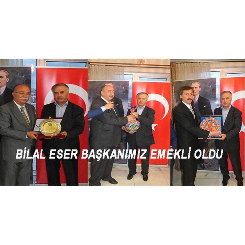 SENDİKAMIZ BİLAL ESER BAŞKANIMIZA GECE DÜZENLEDİ